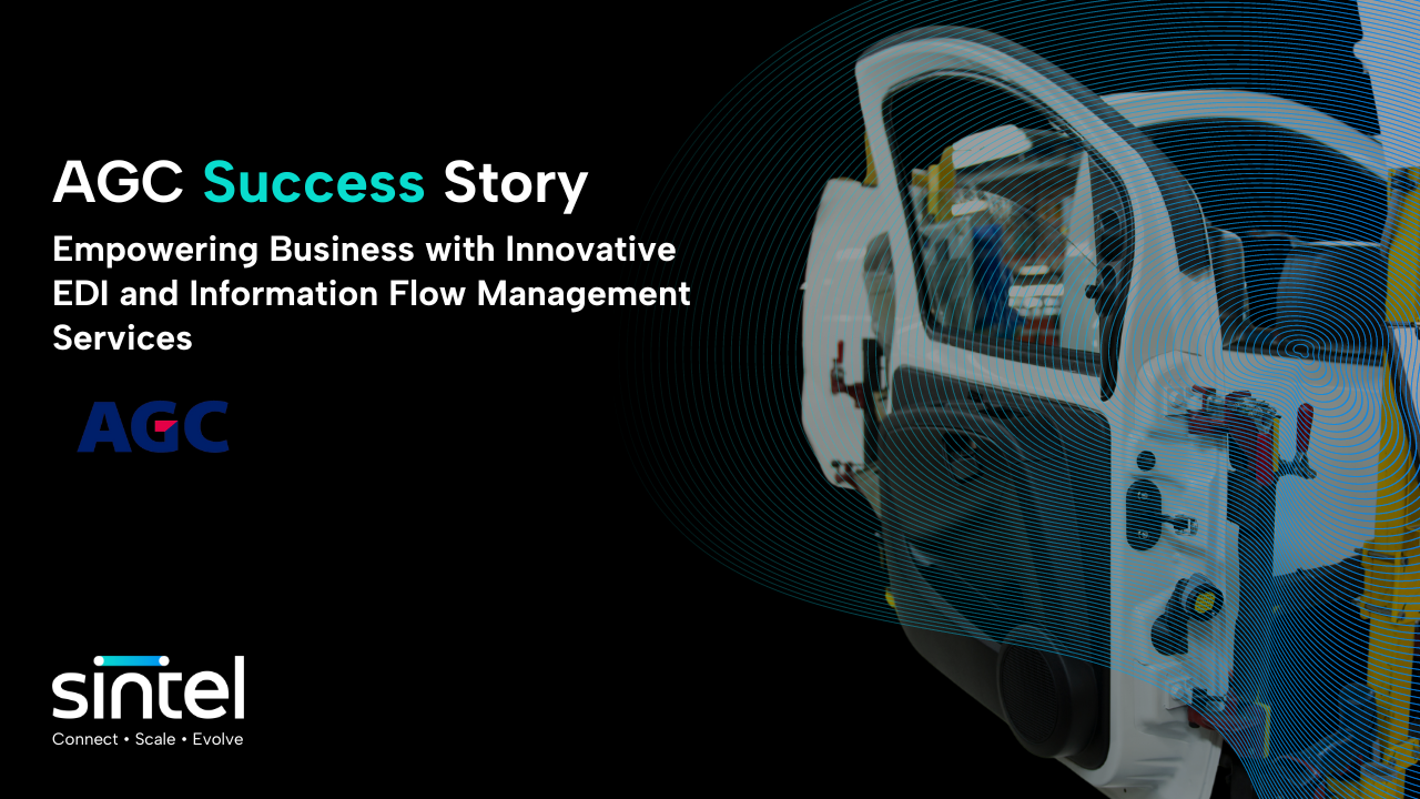 AGC Glass Europe Success Case: Innovative EDI and Information Flow Management services.