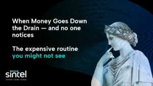 Article front page: "When Money Goes Down the Drain — and no one notices The expensive routine you might not see"
