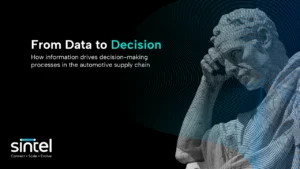 Whitepaper Preview: From Data to Decision - Extracting value from information for decision-making.